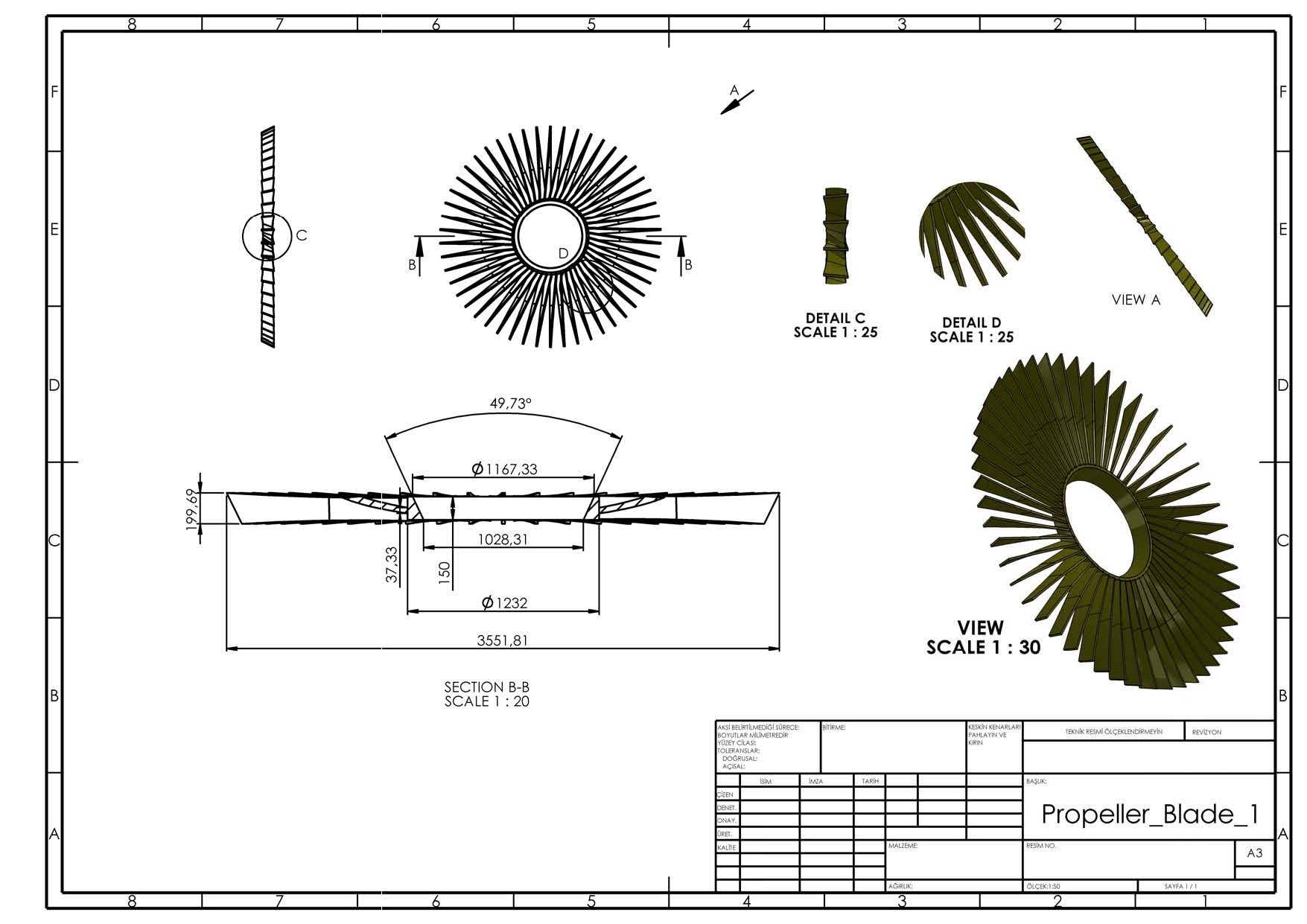 燃气轮机发动机 sw21